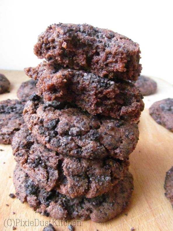 Chocolate Oreo Cookies. Soft- Baked, fudgey cookies that are thick, chewy, and brownie-like on pixiedustkitchen.com